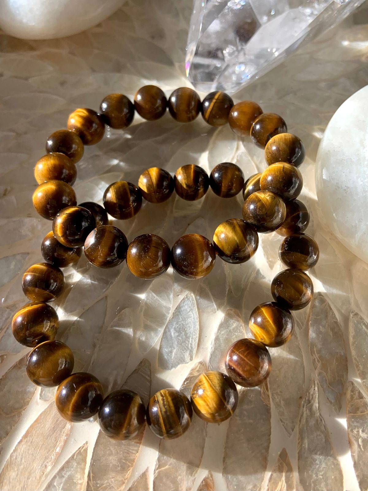 Tiger Eye Beads Bracelet
