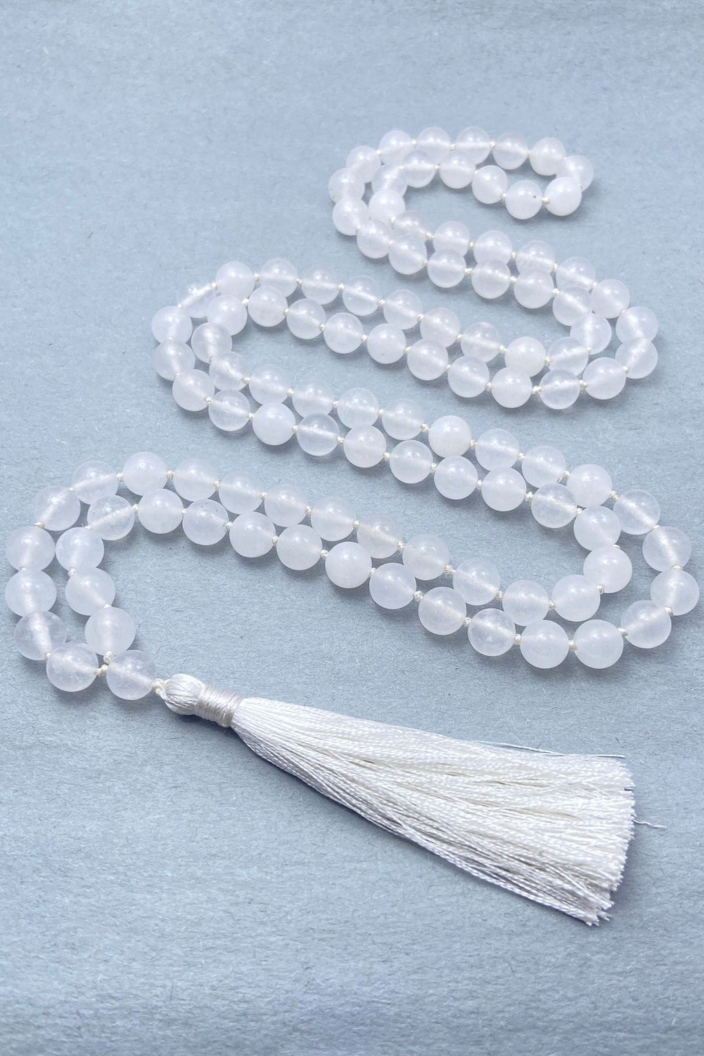 Clear Quartz Mala
