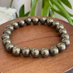 Pyrite 10 mm Bracelet