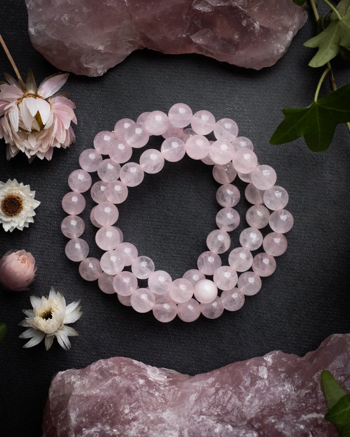 Rose Quartz Enhanced Bracelet