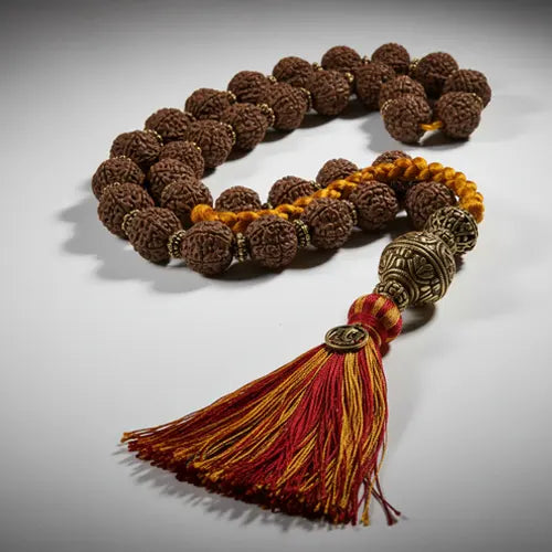 Aath Mukhi Rudraksha Mala
