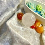 Clear Quartz Ball Enhanced