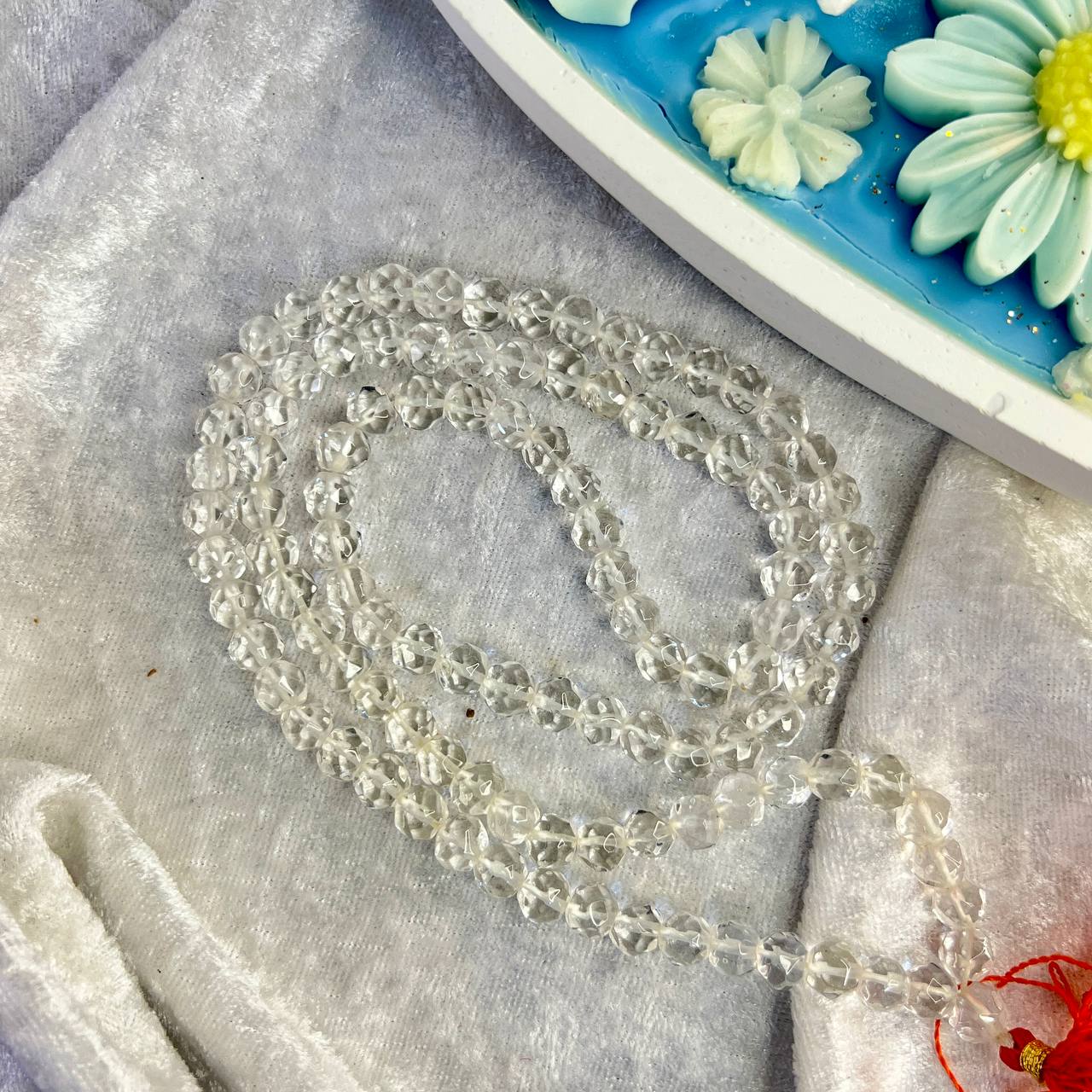 Clear Quartz Mala