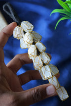 Natural Selenite Crystal Wall Hanging – Home Protection & Negative Energy Cleansing Decor