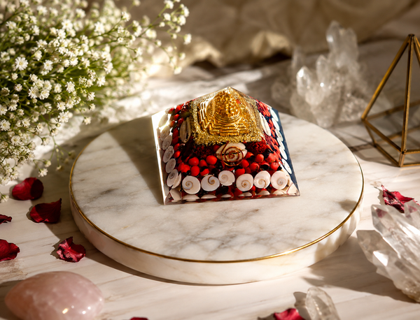 Lakshmi wealth orgone pyramid