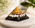 Lakshmi Orgone Pyramid with Pyrite Chips