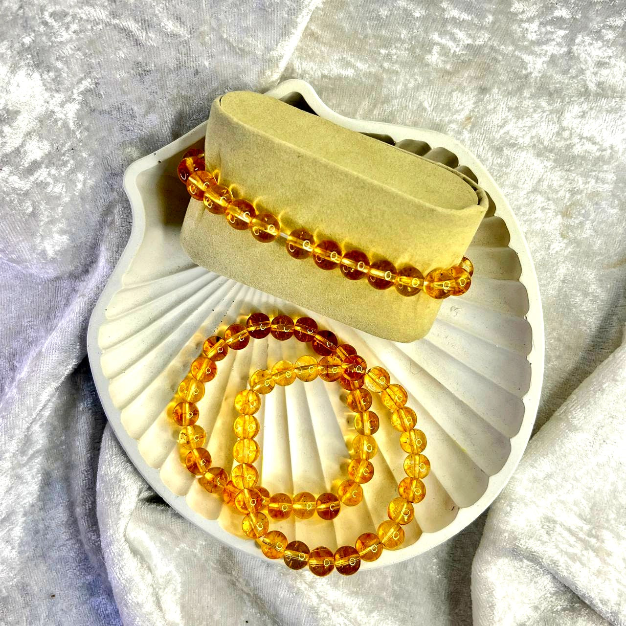 Yellow Citrine (treated) Bracelet