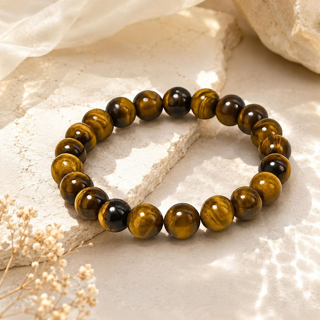 Tiger Eye Beads Bracelet