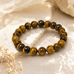 Tiger Eye Beads Bracelet