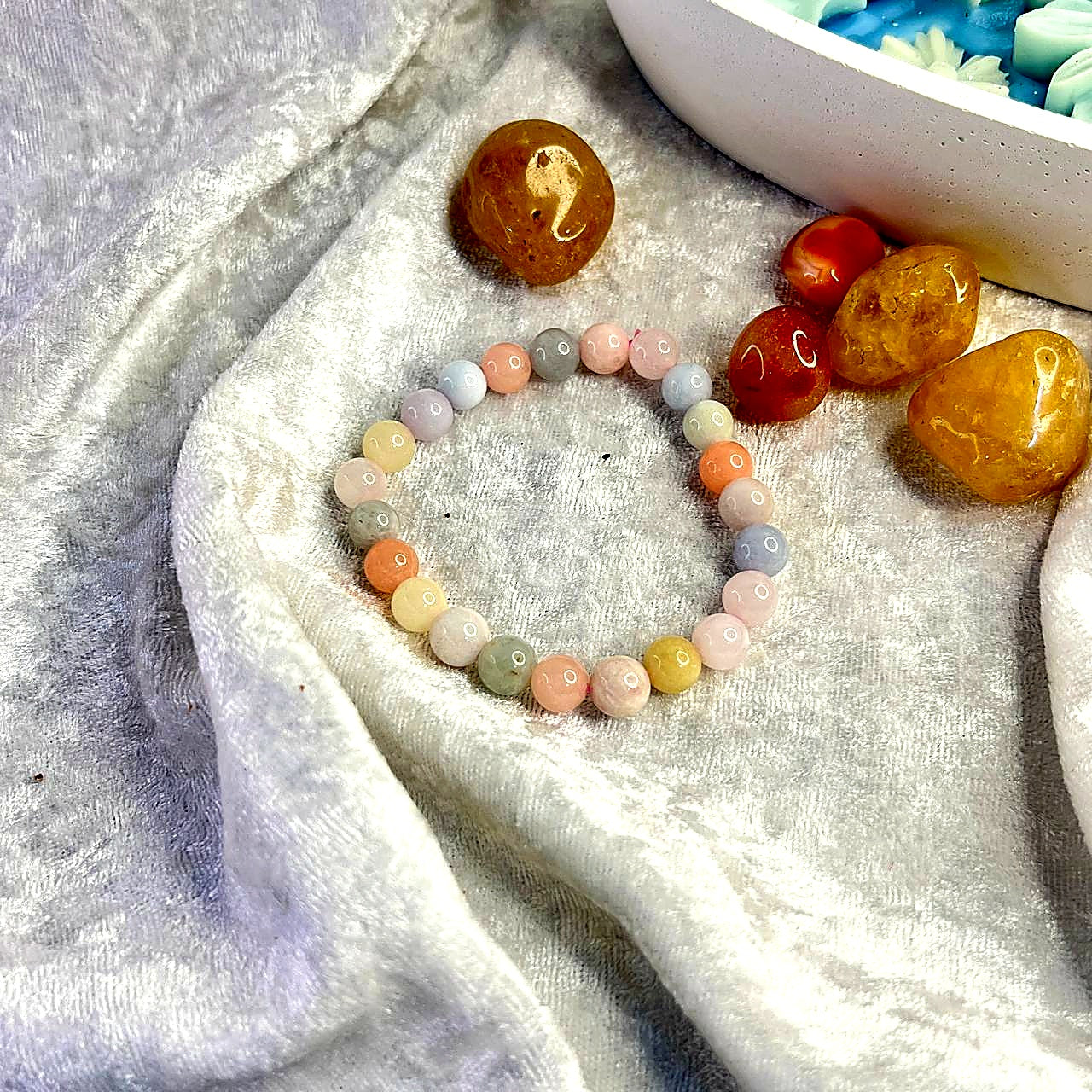 Morganite Enhanced Bracelet