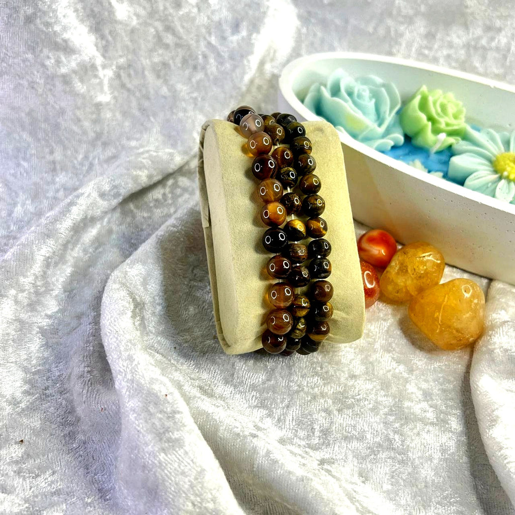 Tiger Eye Beads Bracelet